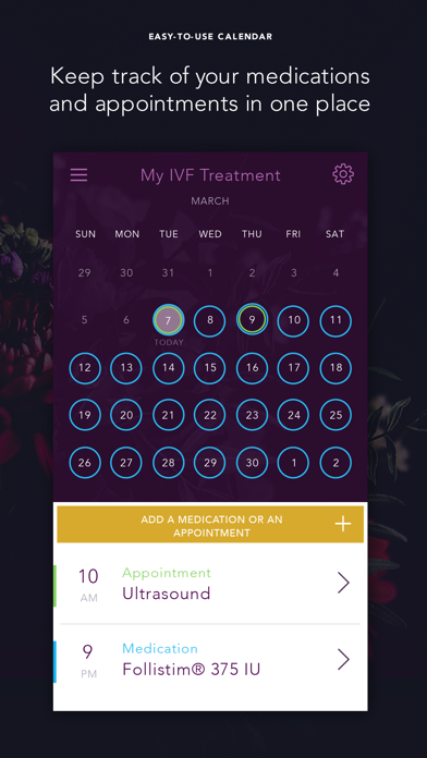 Screenshot #1 for Naula: Your IVF Simplified