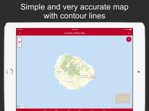 Скриншот из La Gomera Offline Map