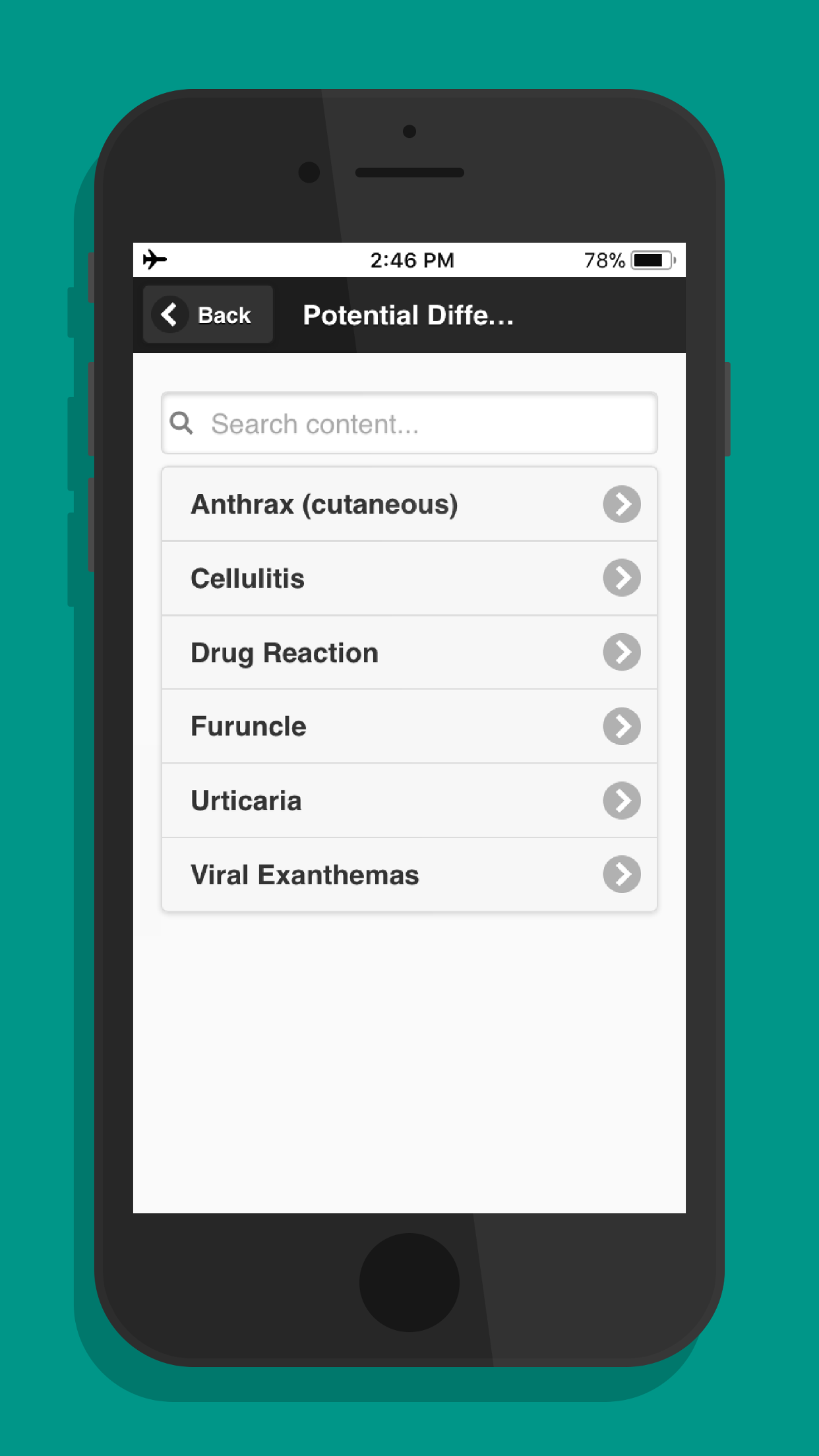 Common Differential Diagnosis screenshot 3
