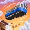 In Train Conductor World: European Railway, the trains move in on different tracks and you just tap and drag to direct them to the correct ones