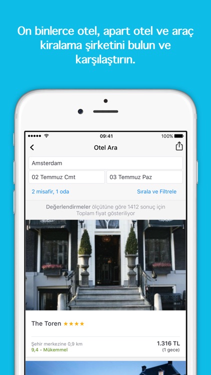 Skyscanner: Uçak bileti, otel screenshot-3