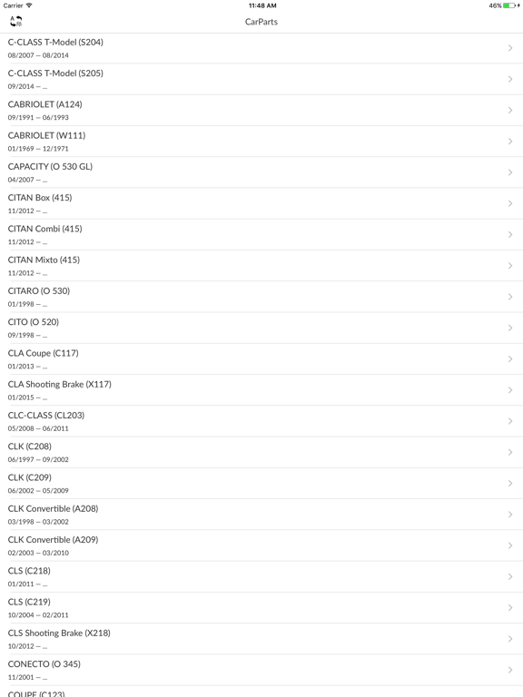 Screenshot #4 pour Car Parts for Mercedes-Benz
