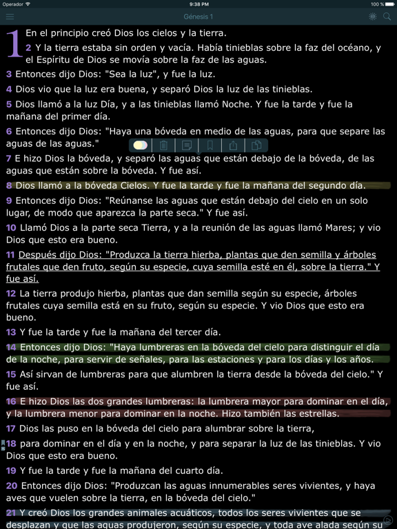 Screenshot #5 pour La Biblia Moderna en Español