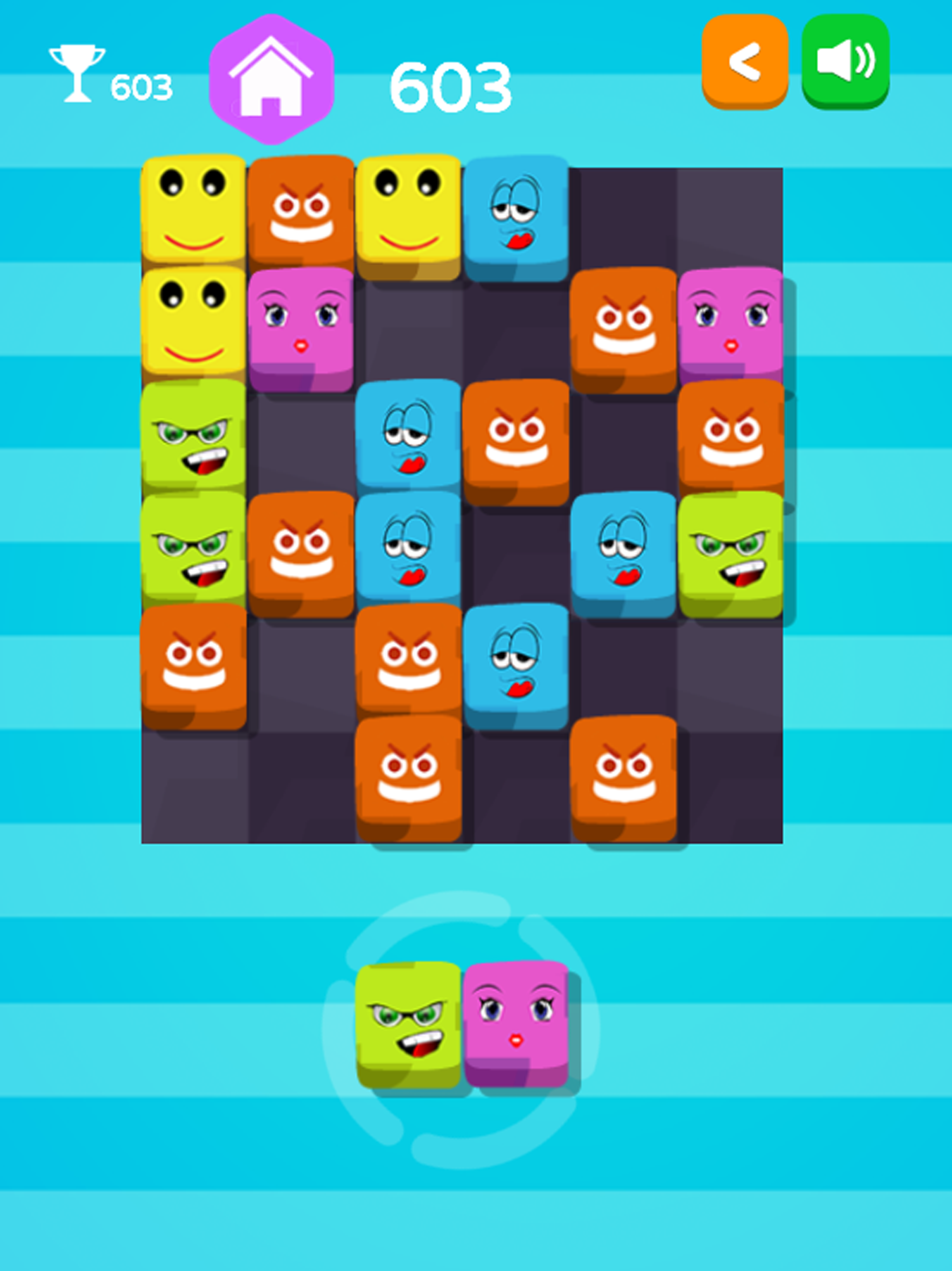 Emoji Blitz : Make Hexa 5 & 7