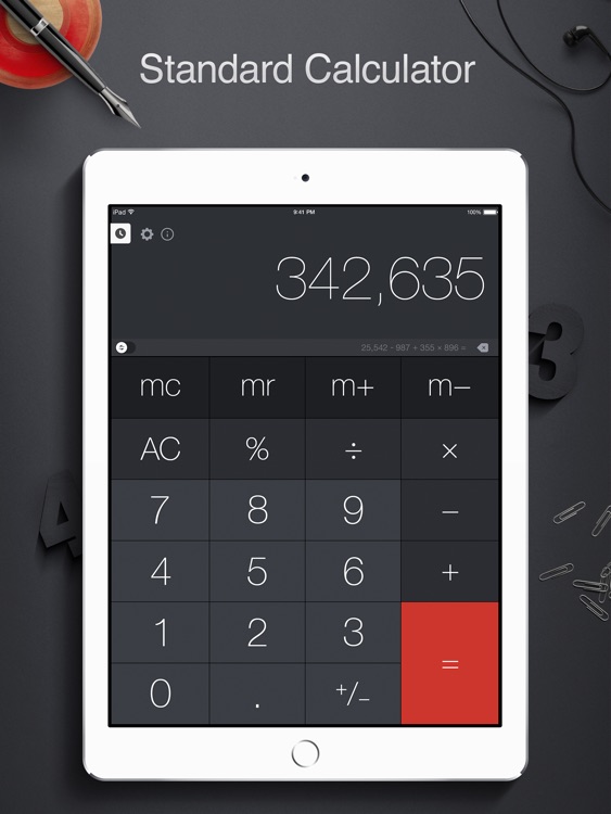 Calculator Pro for iPad - Scientific Calculator