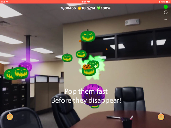 Screenshot #5 pour Pumpkin Popper-AR