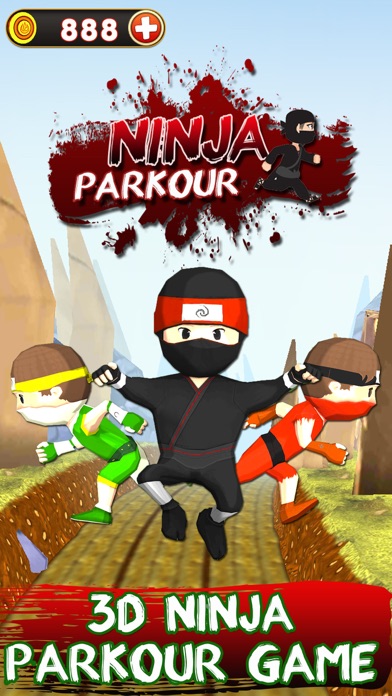 NInja Parkour：ジャンプとランニングゲームのおすすめ画像1