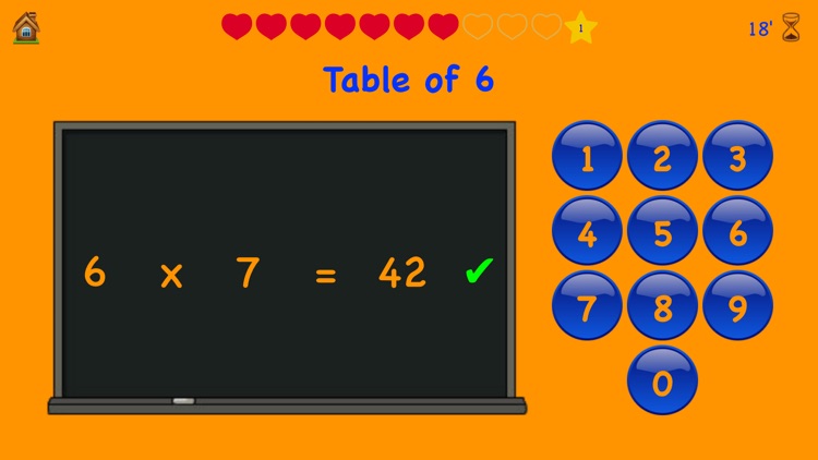 Multiplication Tables App