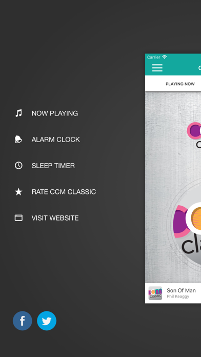 CCM Classic Radio iPhone screenshot 3 - Entertainment app
