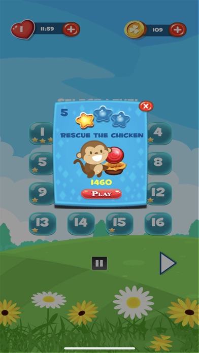 Screenshot #3 pour Monkey Bubble Shooter