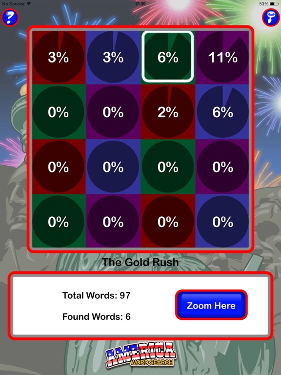 Screenshot #6 pour Epic America Word Search - giant USA wordsearch
