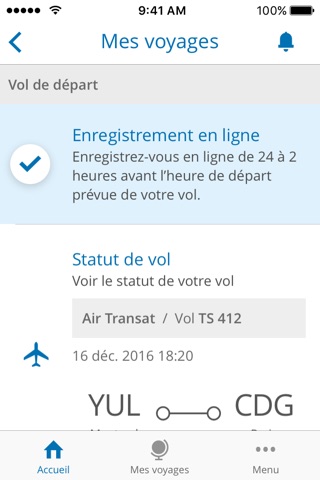 Air Transat screenshot 3