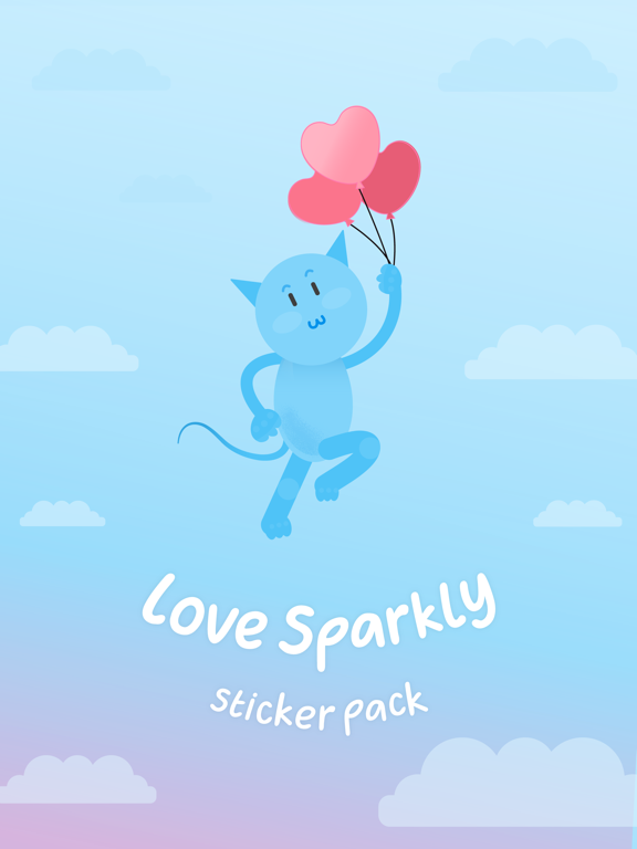 Screenshot #4 pour Love Sparkly Stickers