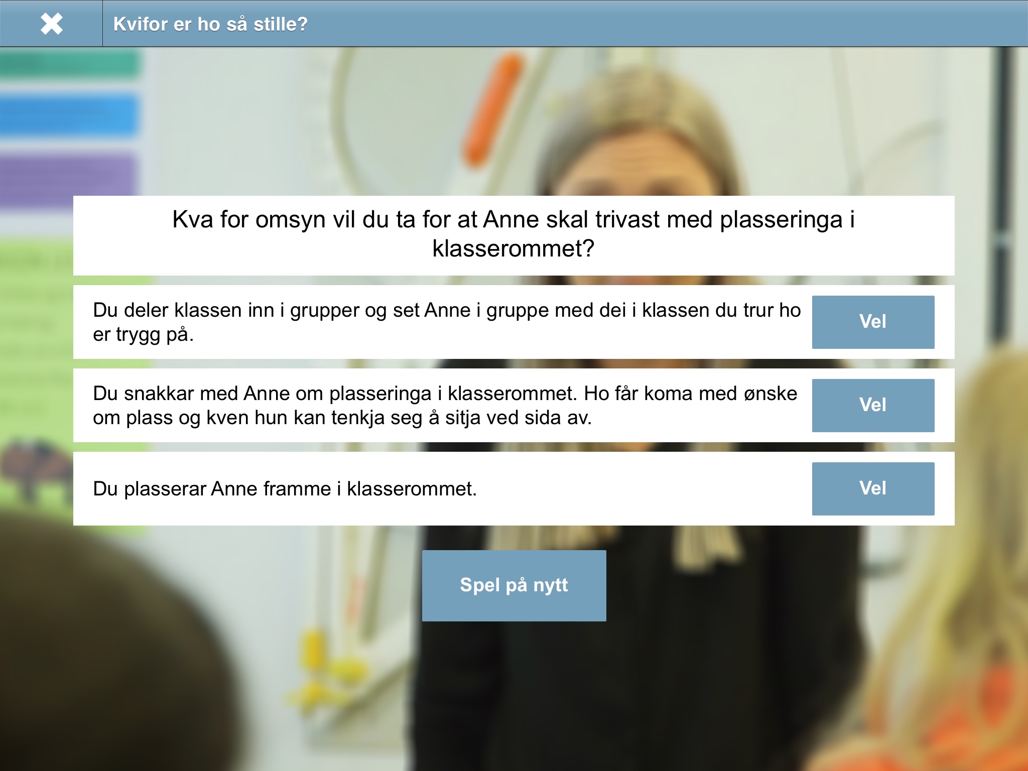 Lærar for ein dag screenshot 4