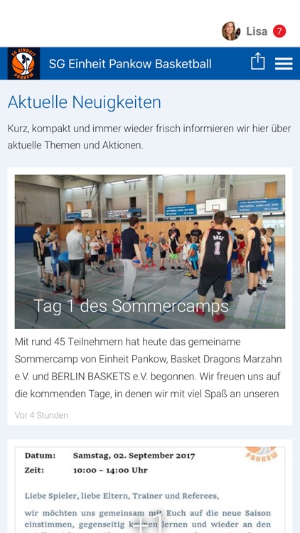 SG Einheit Pankow Basketball