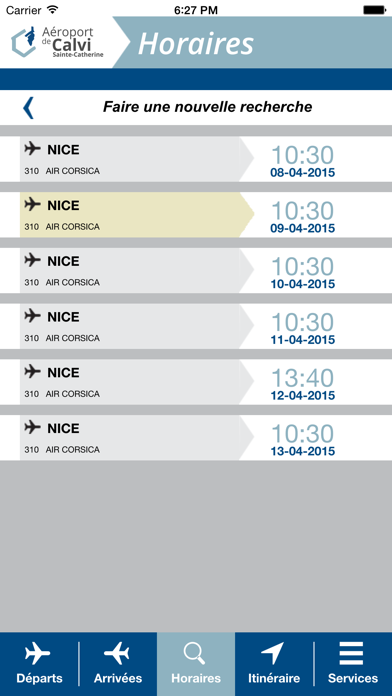 Screenshot #3 pour Aéroport Calvi