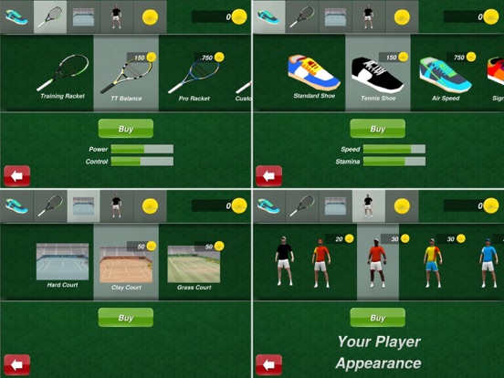 Tennis Champion iPad screenshot 5 - Games app