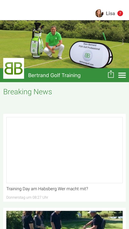 Bertrand Golf Training