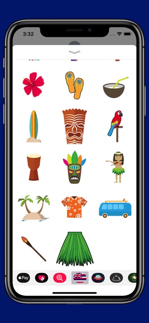 Hawaii - Trip stickers pack(圖2)-速報App