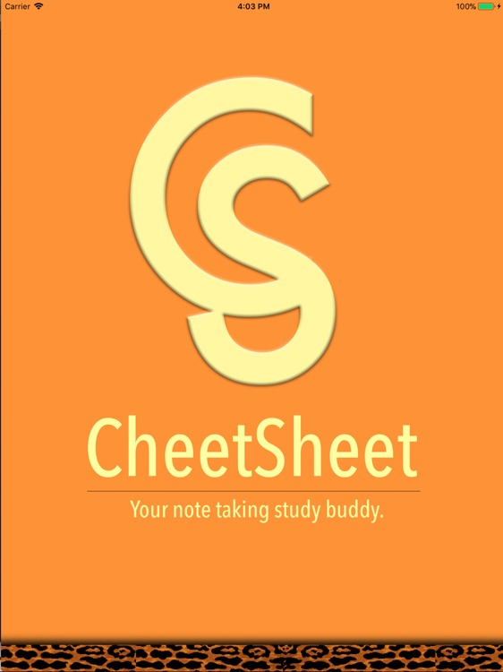CheetSheet Study Buddy