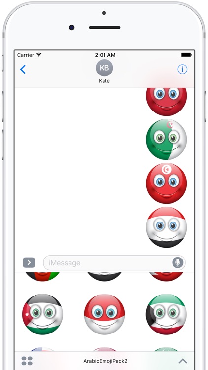 Arabic Emoji Stickers Pack 2