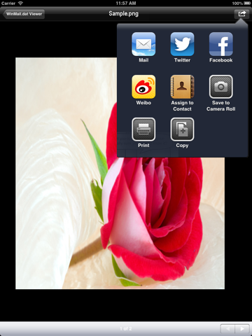 Screenshot #6 pour Winmail Viewer for iPhone and iPad