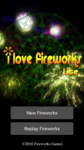 iLoveFireworks Lite screenshot #3 for iPhone