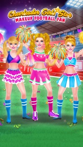 Cheerleader Girls Star - Be a Football Fan screenshot #1 for iPhone