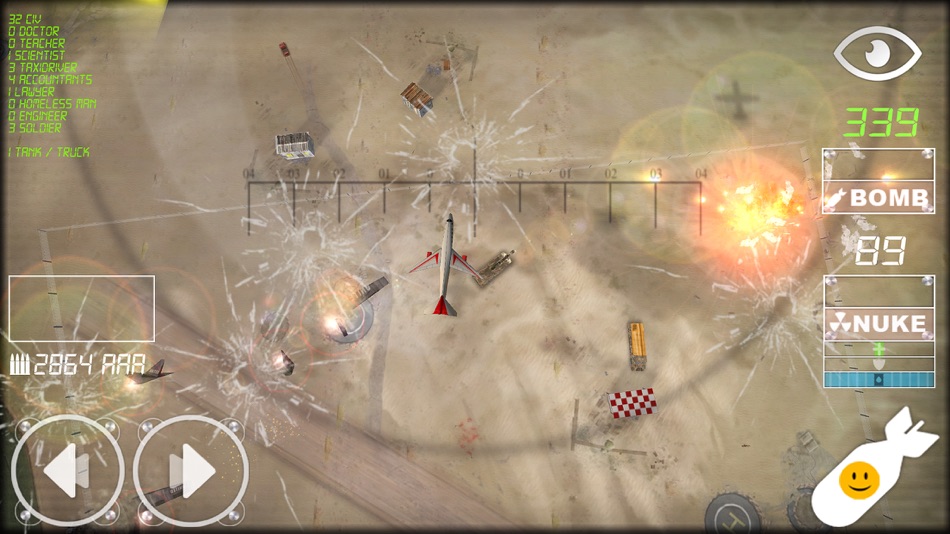 #2. Nuke Em All (iOS) By: DM GAMES (Pty) Ltd