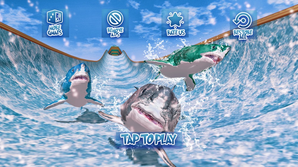 #3. Shark Slide Racing 2018 (iOS) 由: Mir Hamza Hasan