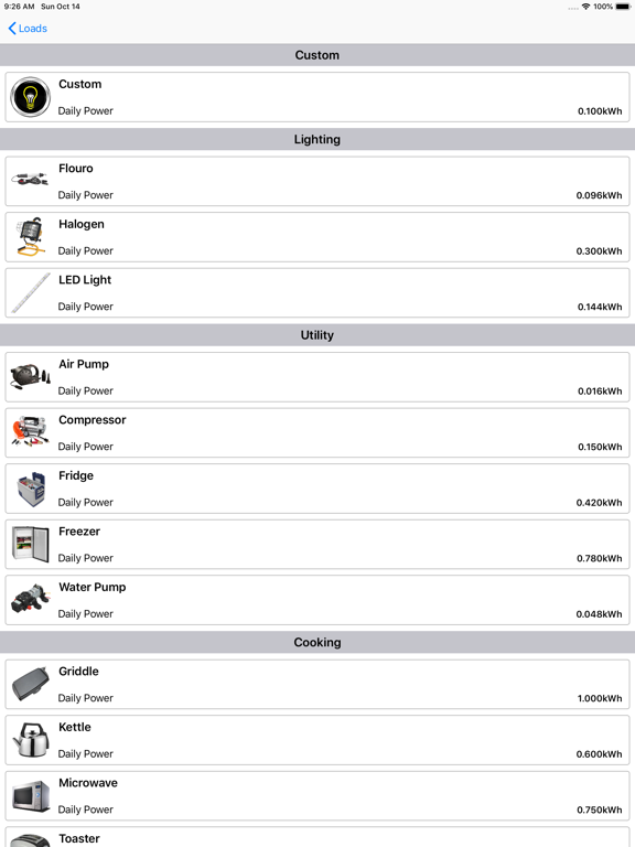 Screenshot #5 pour 4WD Solar Calculator