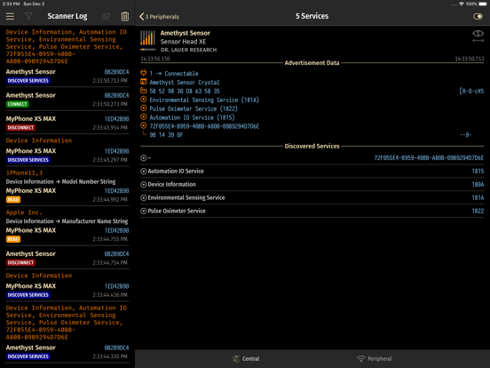Screenshot #5 pour BLE Laboratory Pro
