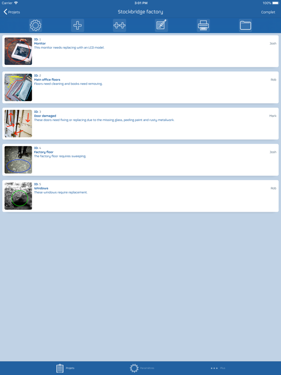 Screenshot #5 pour Snag List