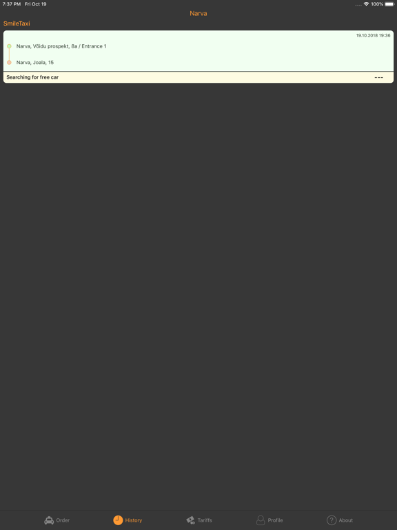 Screenshot #6 pour SmileTaxi, Estonia