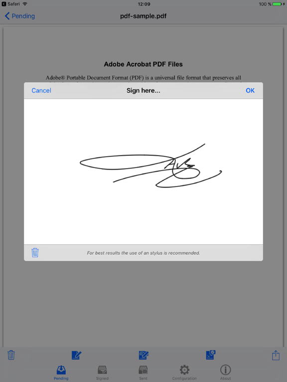 Screenshot #6 pour BioSigner