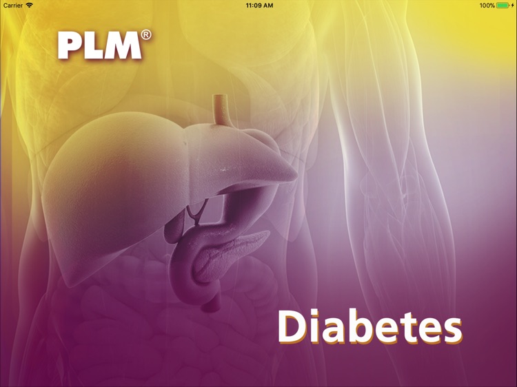 PLM Diabetes for iPad