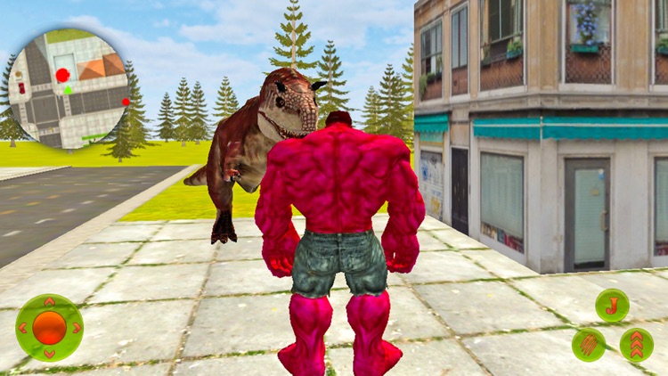 Monster Hero vs Dinosaur - Fight Survival Battle