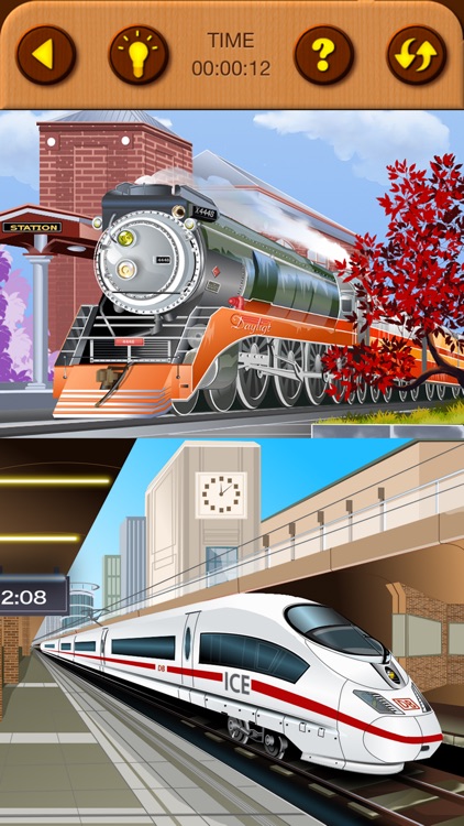 Train Jigsaw Puzzles for Kids screenshot-6