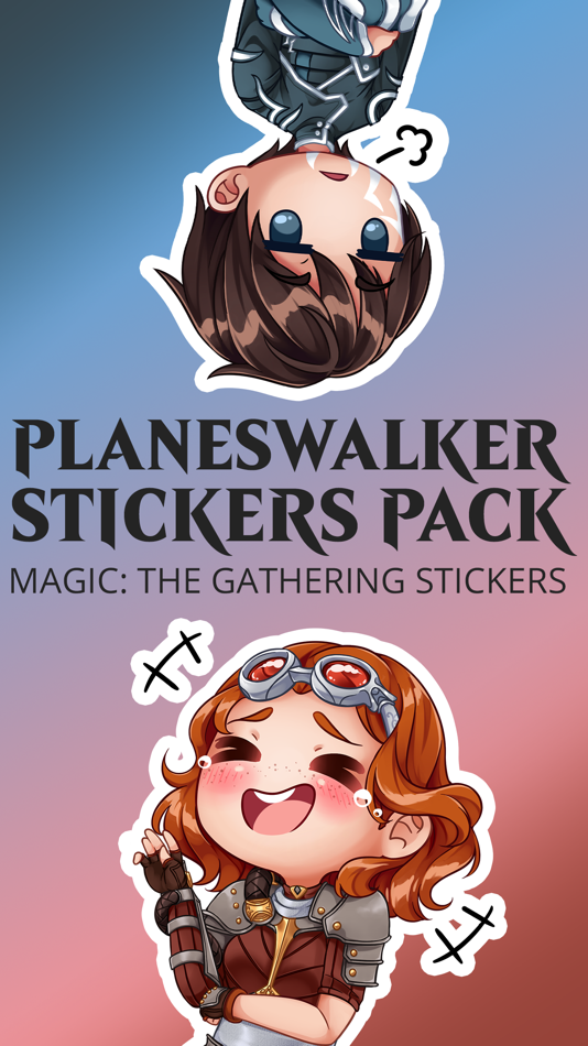 Planeswalker Stickers Pack - 1.0 - (iOS)