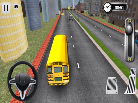 City School Bus Kids Transport 3Dのおすすめ画像2
