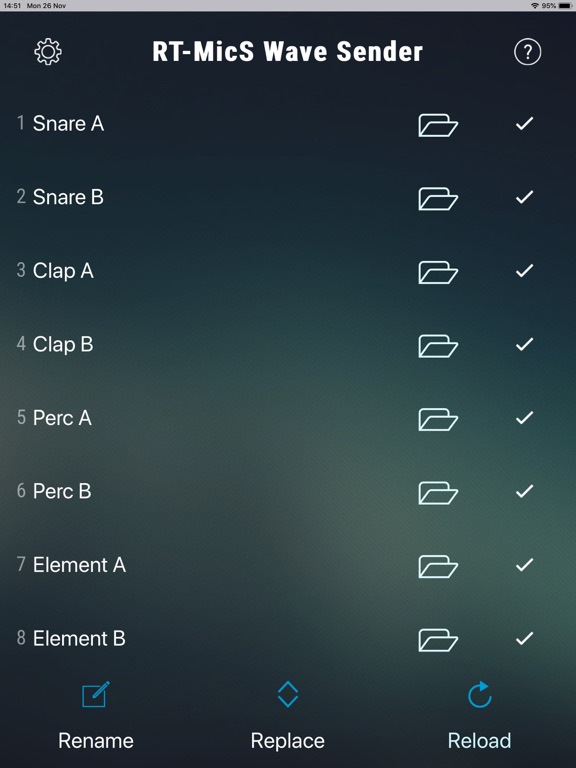 Screenshot #4 pour RT-MicS Wave Sender