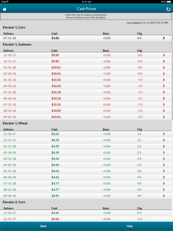 Screenshot #6 pour Valero: Grain Marketing Portal