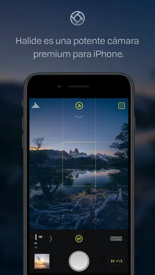 Captura de pantalla de Halide Mark II - Pro Camera en iPhone 1