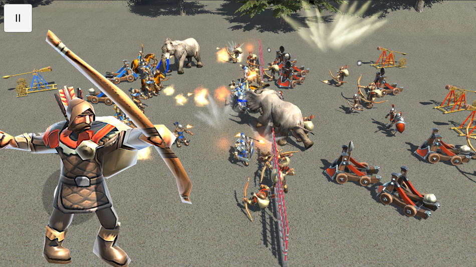 #2. Medieval Battle Simulator (iOS) Podle: Yizhan Ye