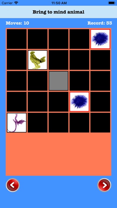 Screenshot #2 pour jeux de mémoire animaux