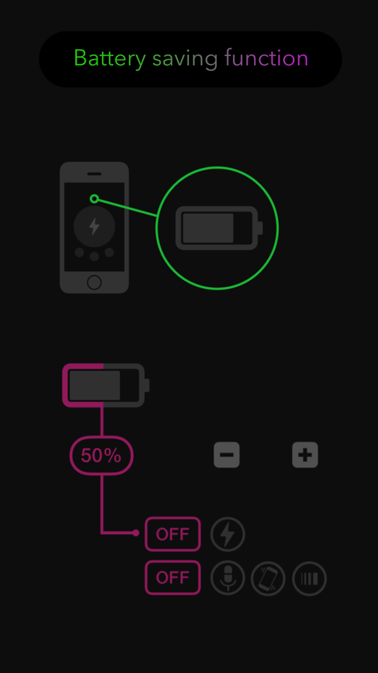 #3. FlashMob -Smart LED Flashlight (iOS) 由: Jungmoon Jo