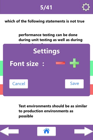 ISTQB Mock Exam Preparation screenshot 3