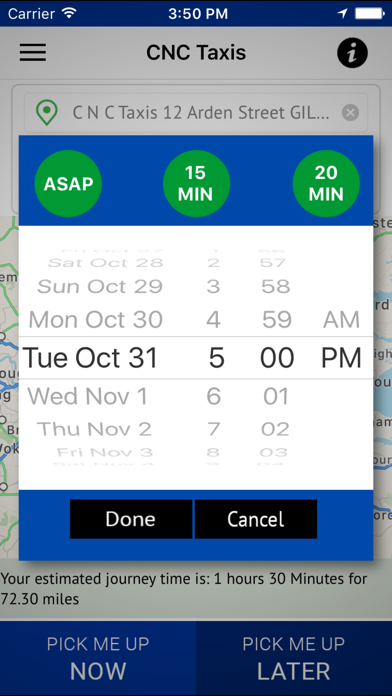 Screenshot #3 pour CNC Taxis (Medway)