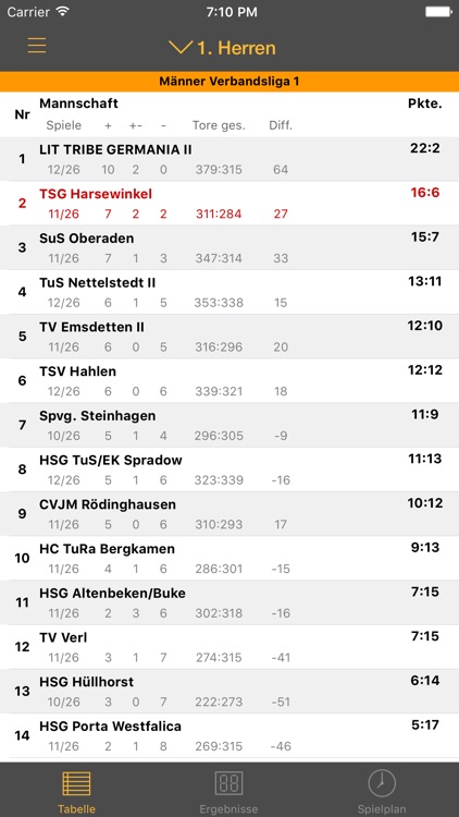 TSG Harsewinkel Handball screenshot-3