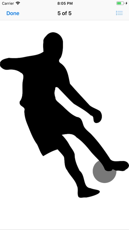 Silhouette Football Stickers screenshot-4
